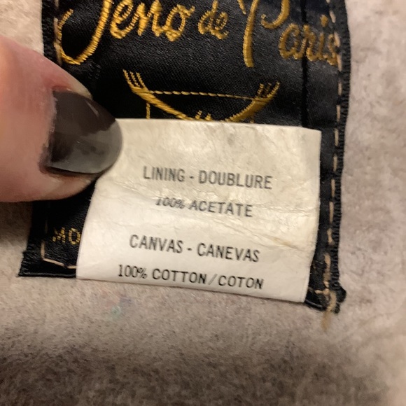 Jeno de Paris Shearling Coat w Genuine Fur Collar - Picture 8 of 16